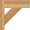Ekena Millwork Traditional Block Rough Sawn Outlooker, Western Red Cedar, 6"W x 16"D x 16"H OUT06X16X16TRA05RWR - alternate 2